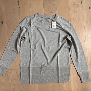 Kate Lord Gray Golf Tennis Crewneck Sweater NWT Size Medium